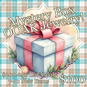HANDMADE!!! Jewelry Mystery Box! $200-250 List Price ~ 7-10 Gift Worthy Items